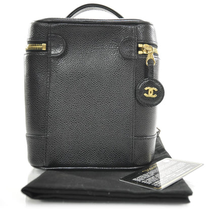 Chanel Caviar Cosmetic Bag Black 2 of 8