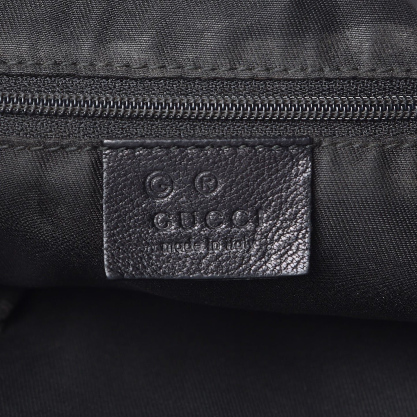 Guccissima Hobo Black