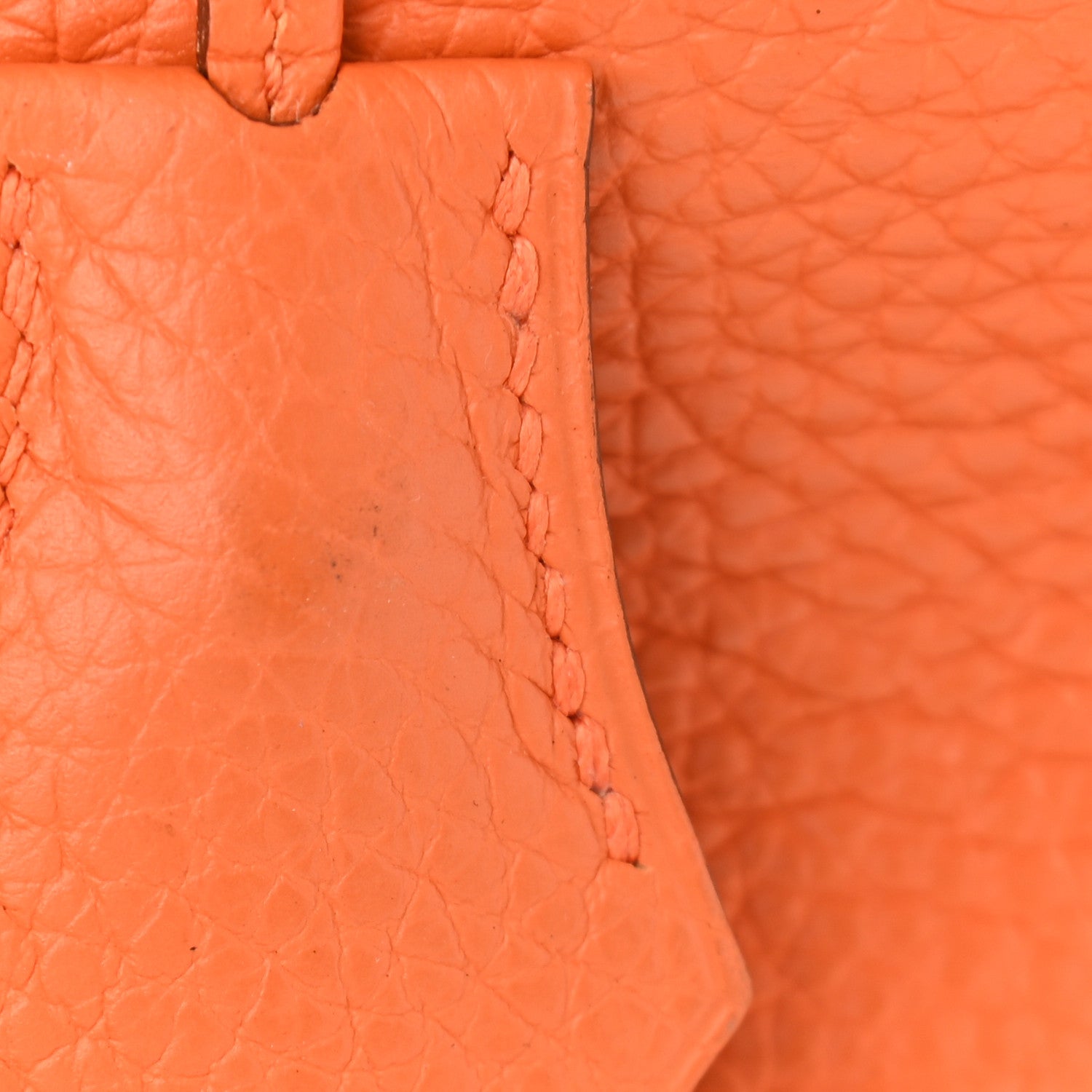Hermes Taurillon Clemence Bolide 31 Orange 14 of 17