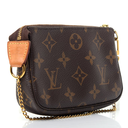 Louis Vuitton Monogram Mini Pochette Accessories 3 of 10