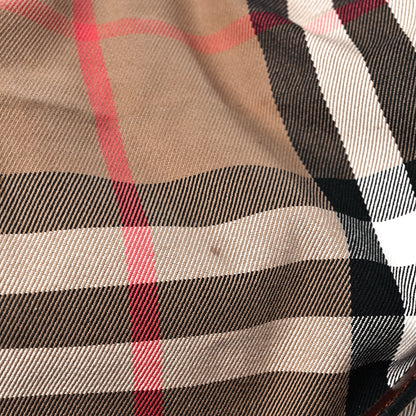 Burberry House Check Bridle Calfskin Medium Gosford Hobo Dark Tan 12 of 13