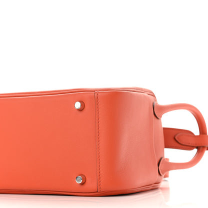Hermes Swift Verso Mini Lindy 20 Terre Battue Capucine 9 of 10