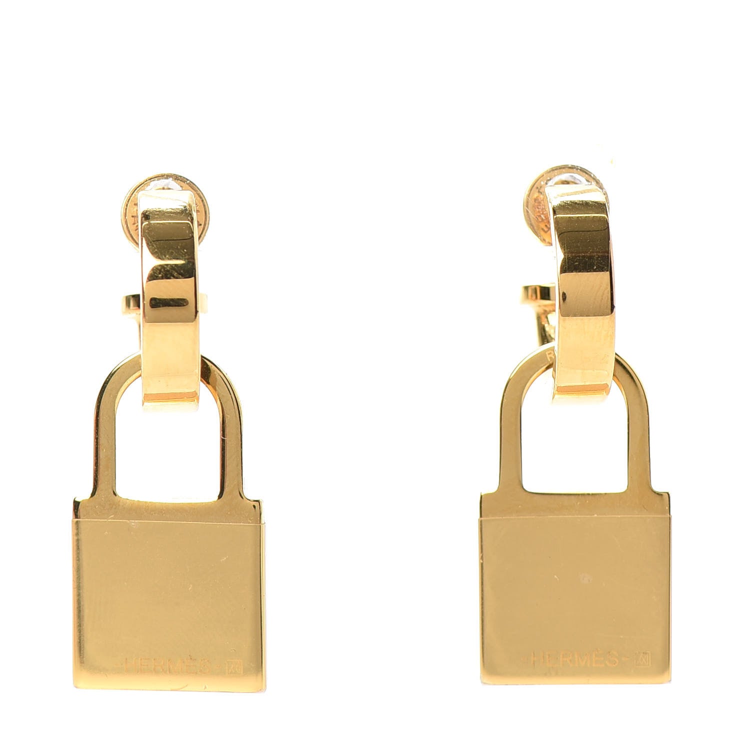 Hermes Swift O'Kelly Earrings Red 5 of 7