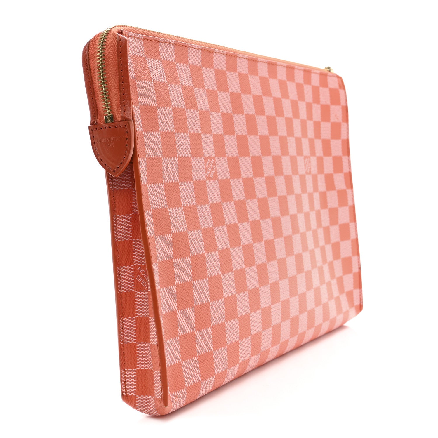 Louis Vuitton Damier Couleurs Kit Clutch Piment 3 of 13