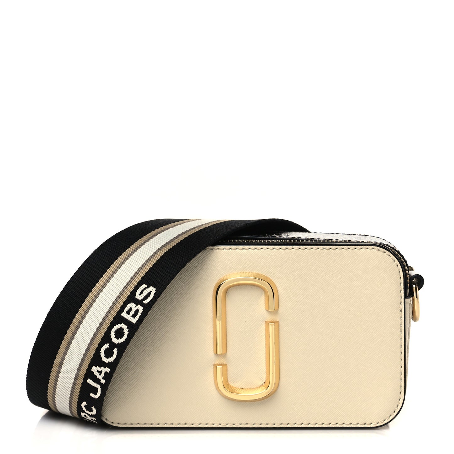 Saffiano Small Snapshot Camera Bag New Cloud White Multicolor