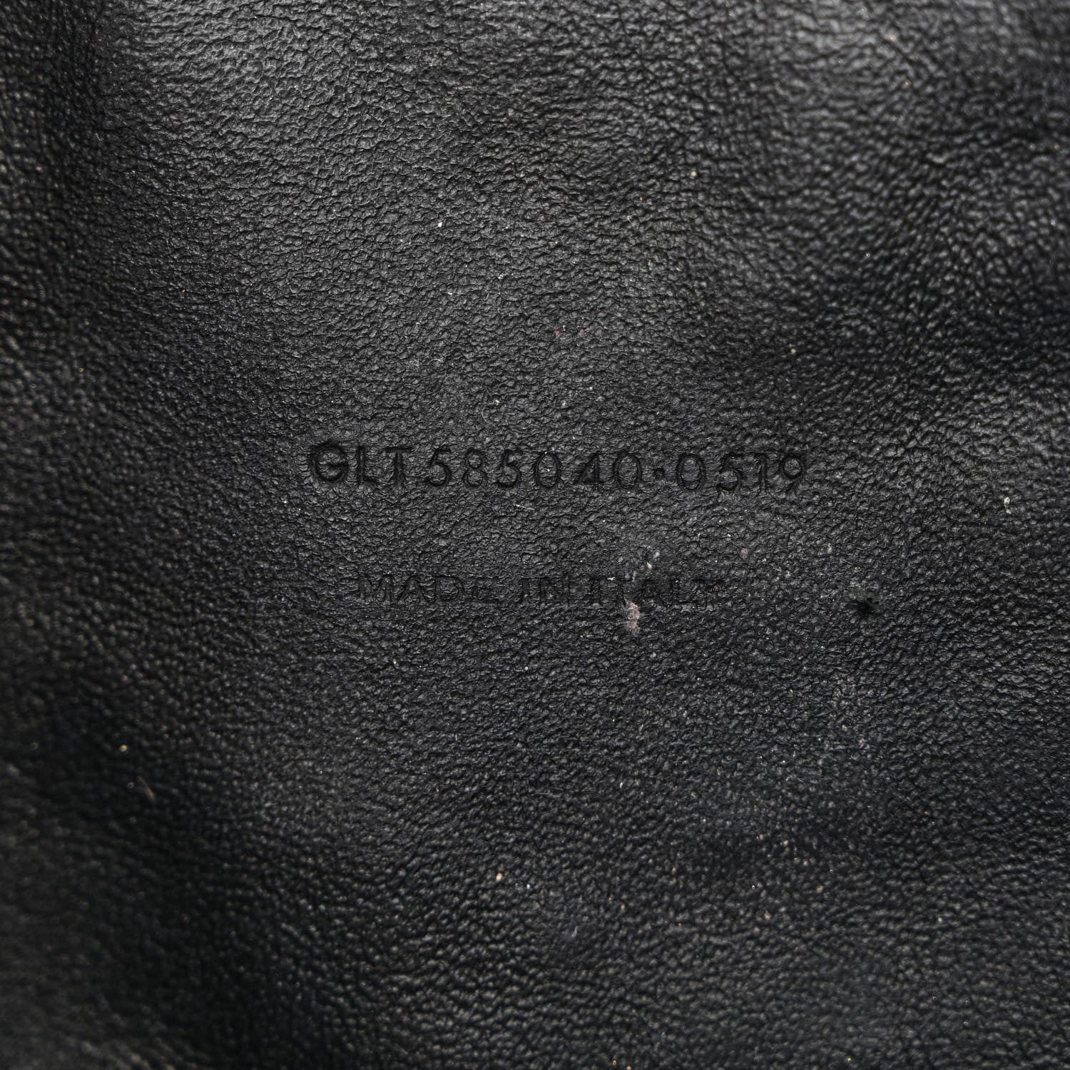 Saint Laurent Grain De Poudre Matelasse Monogram Mini Lou Camera Bag Black 7 of 12