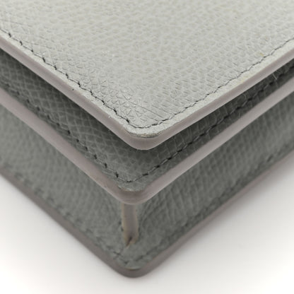 Christian Dior Calfskin 30 Montaigne 2 in 1 Pouch Grey 16 of 20