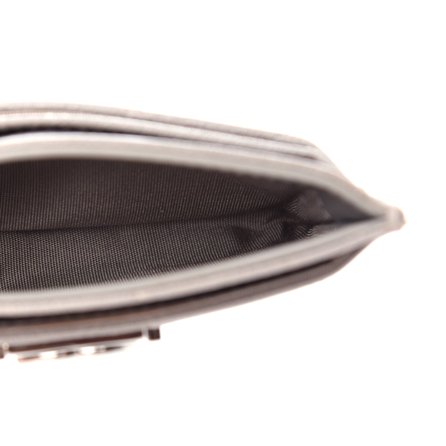 Chanel Caviar Quilted Boy Card Holder Grey 5 of 8