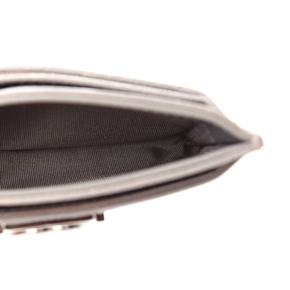 Chanel Caviar Quilted Boy Card Holder Grey 5 of 8