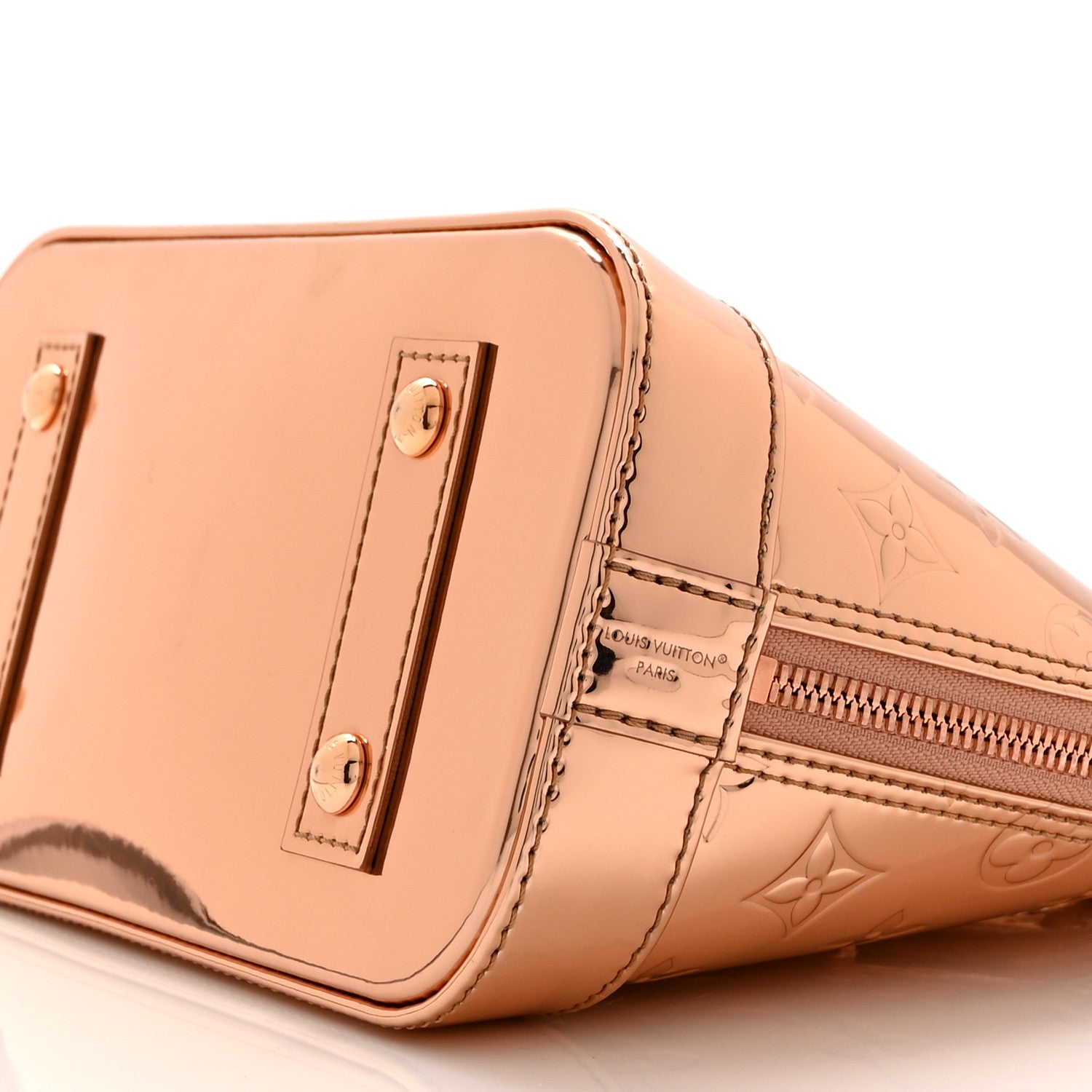 Louis Vuitton Monogram Miroir Alma BB Copper 9 of 10