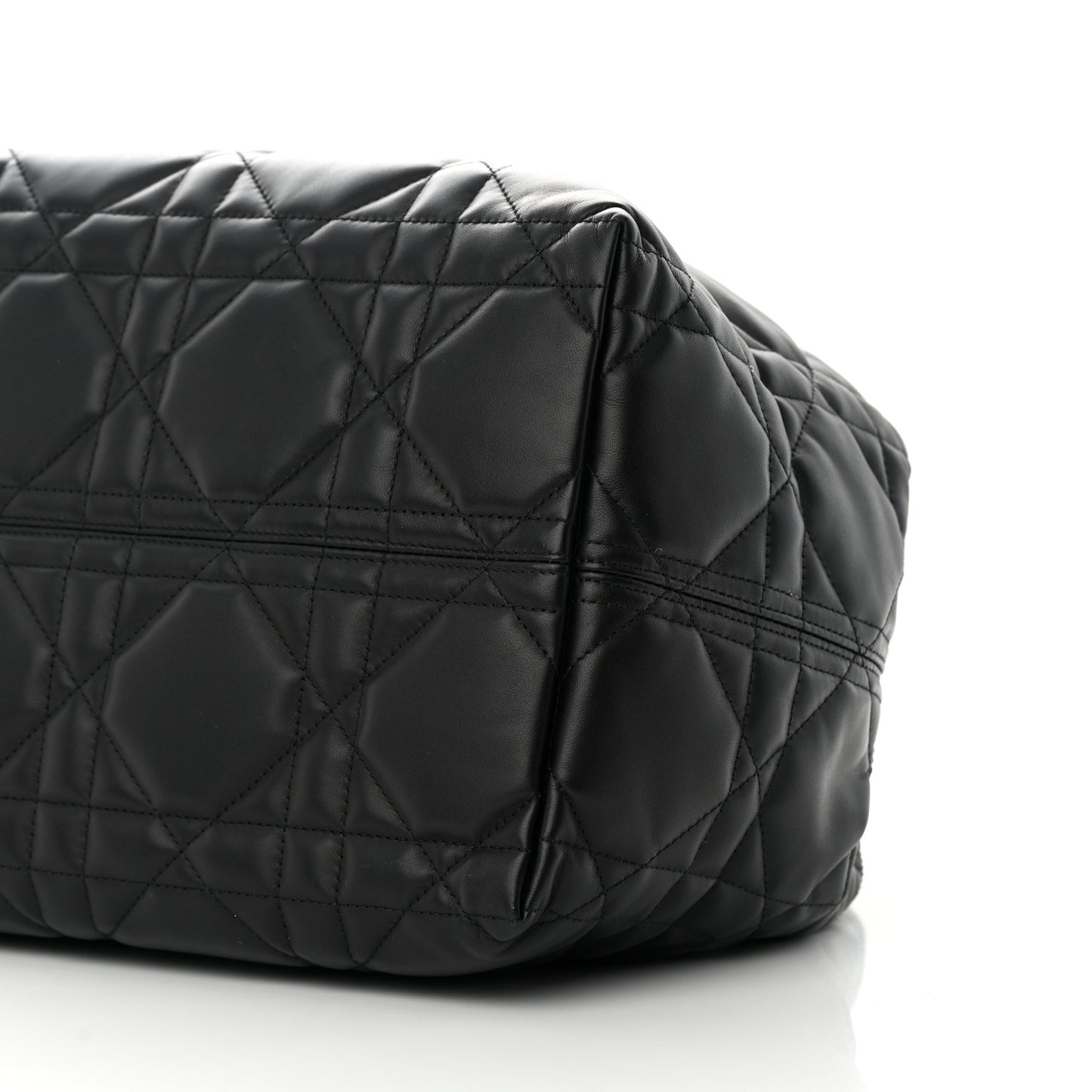 Calfskin Macrocannage Large Toujours Black