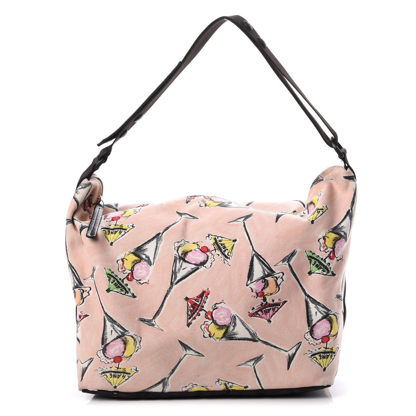 Cotton Canvas Hobo Pink
