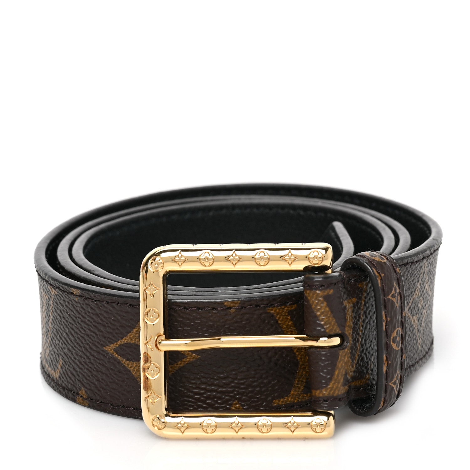Louis Vuitton Monogram Daily 30mm Belt 80 32 1 of 6