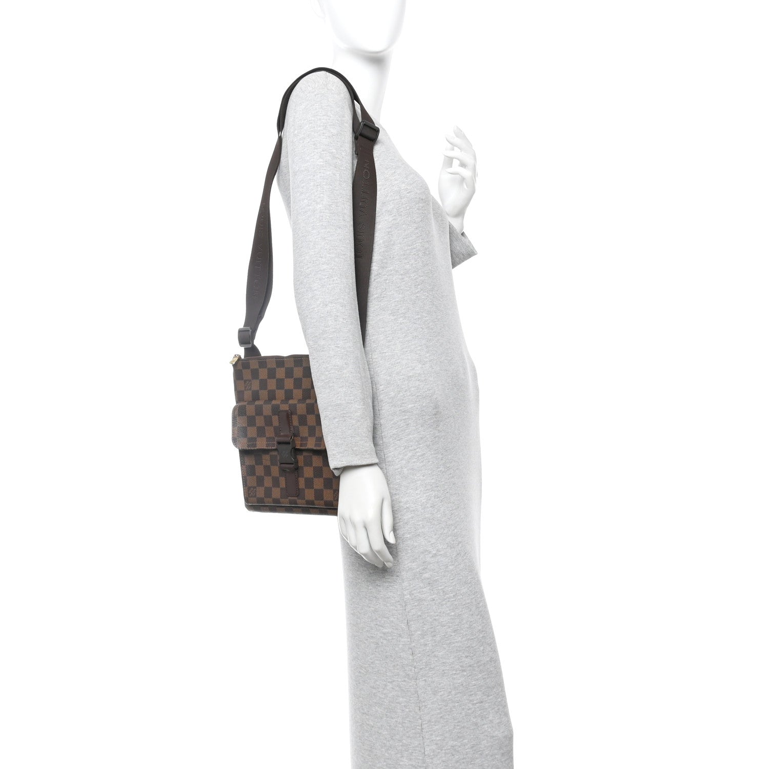 Louis Vuitton Damier Ebene Pochette Melville 2 of 11