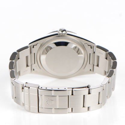 Rolex Stainless Steel 36mm Oyster Perpetual Explorer Watch Black 14270 5 of 8