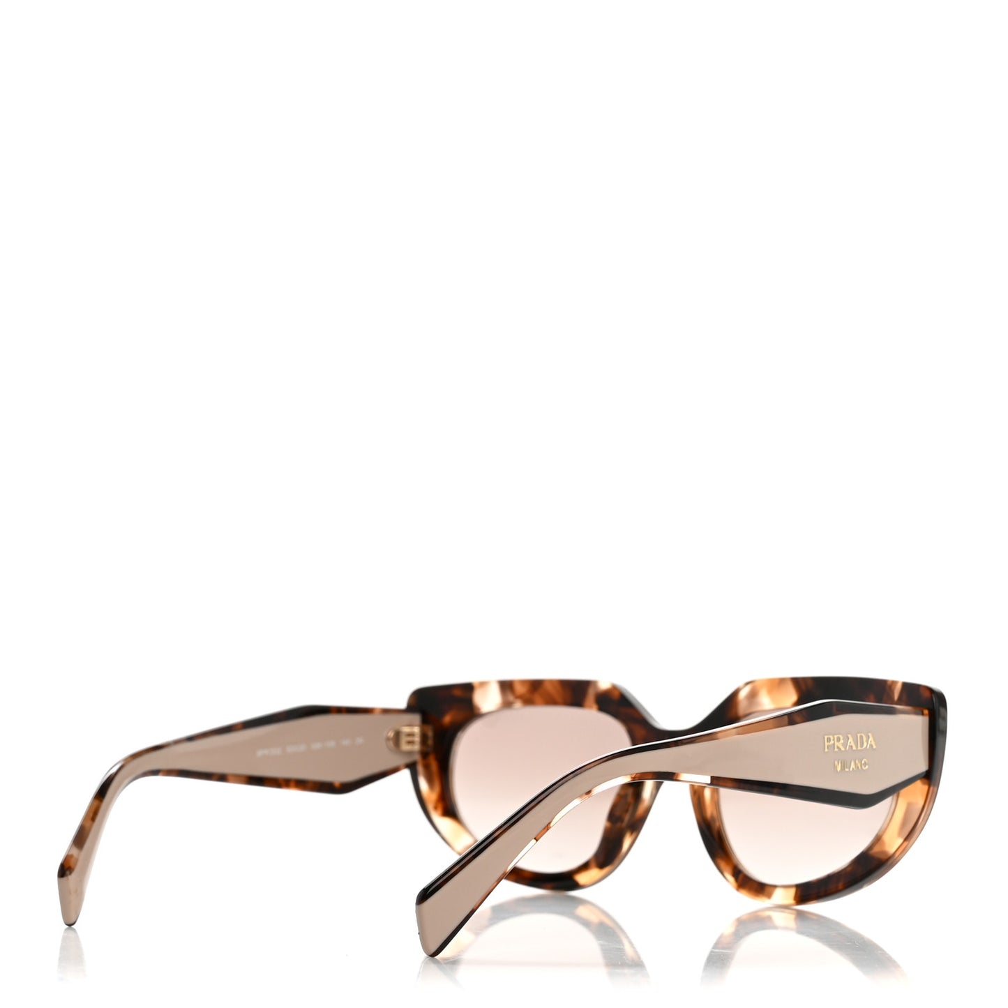 Acetate Sunglasses SPR D02 Tortoise Dark Brown