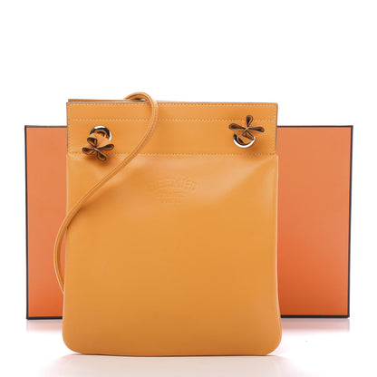 Hermes Milo Lambskin Swift Mini Aline Jaune D'Or 10 of 10