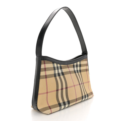Burberry Vintage Check Shoulder Bag Black 3 of 11