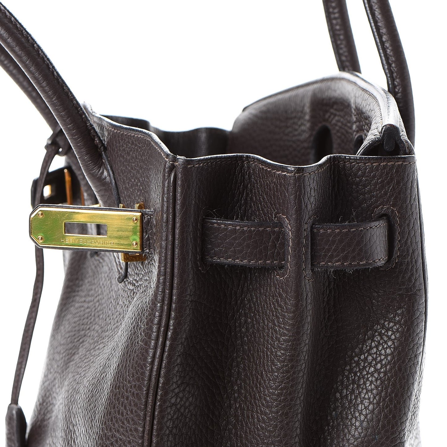 Taurillon Clemence Birkin 30 Chocolate