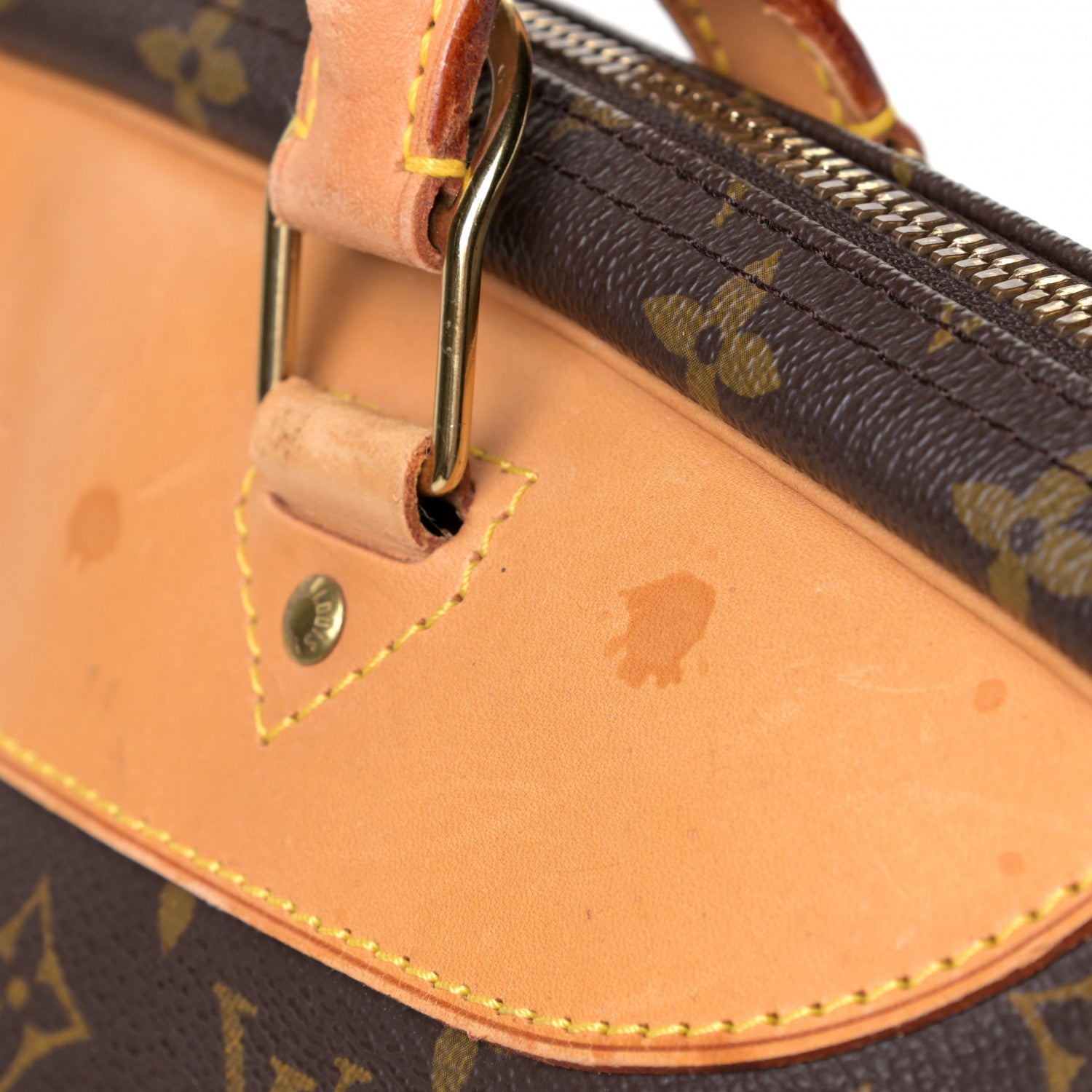 Louis Vuitton Monogram Alize 1 Compartment Bag 7 of 10