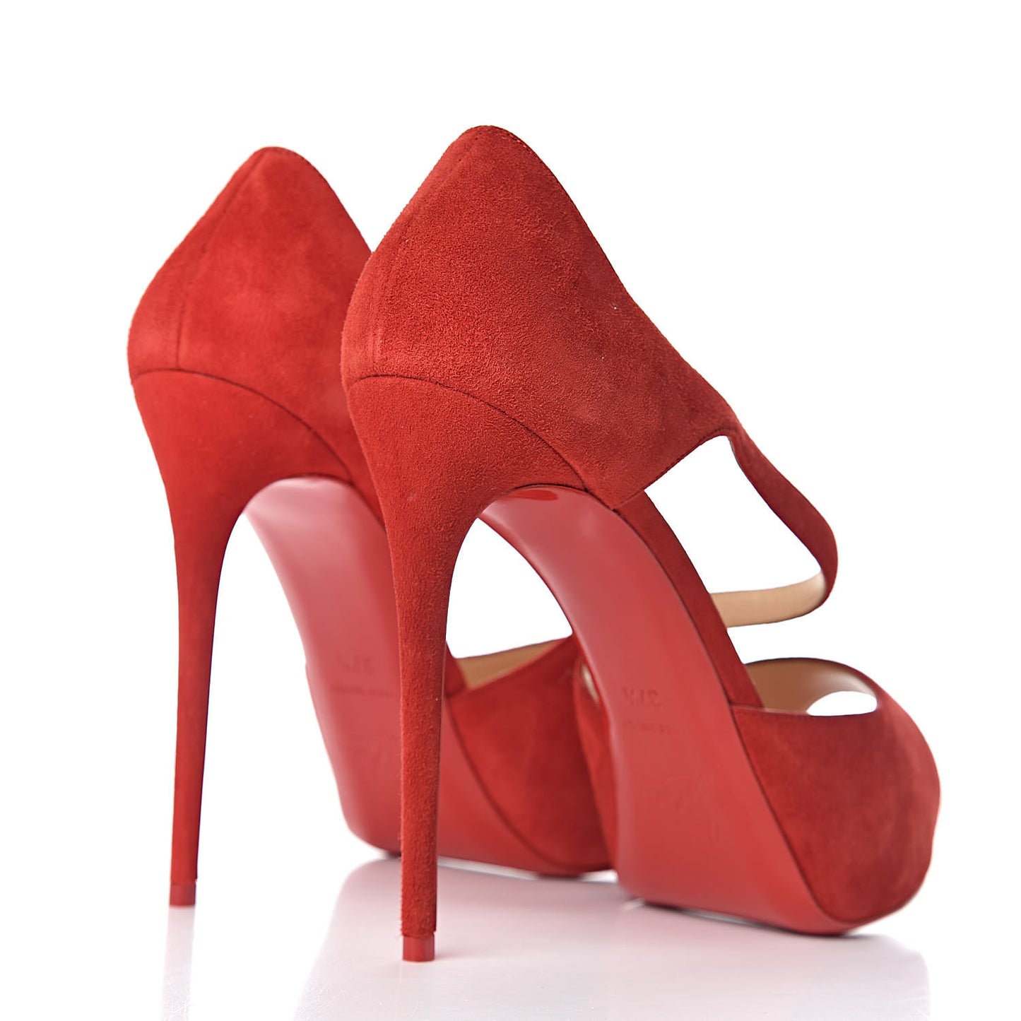 Veau Velours Catchy Two 120 Pumps 37.5 Loubi