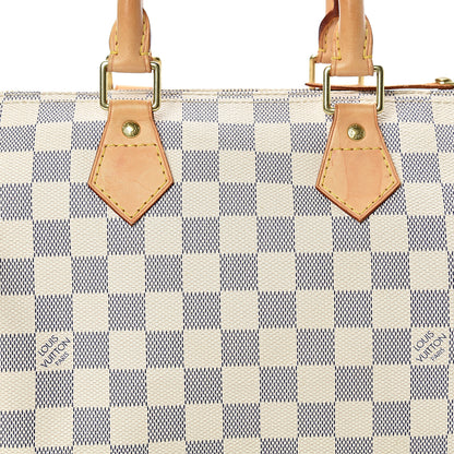 Louis Vuitton Damier Azur Speedy 25 7 of 19