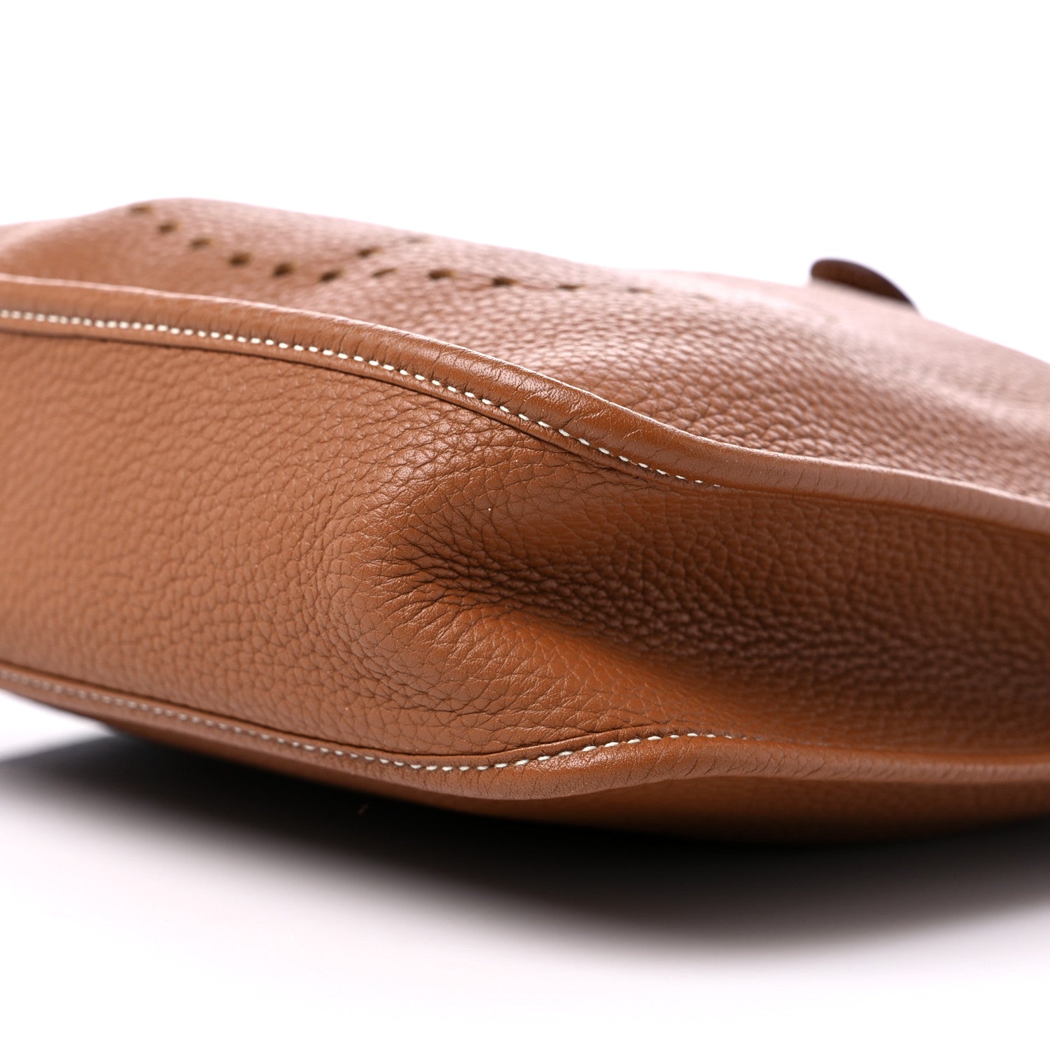 Hermes Taurillon Clemence Evelyne PM Gold 9 of 10
