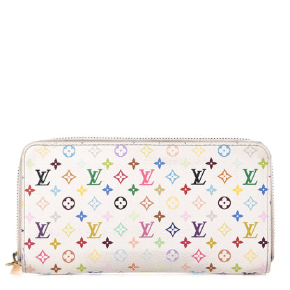 Louis Vuitton Monogram Multicolor Zippy Wallet White 1 of 10
