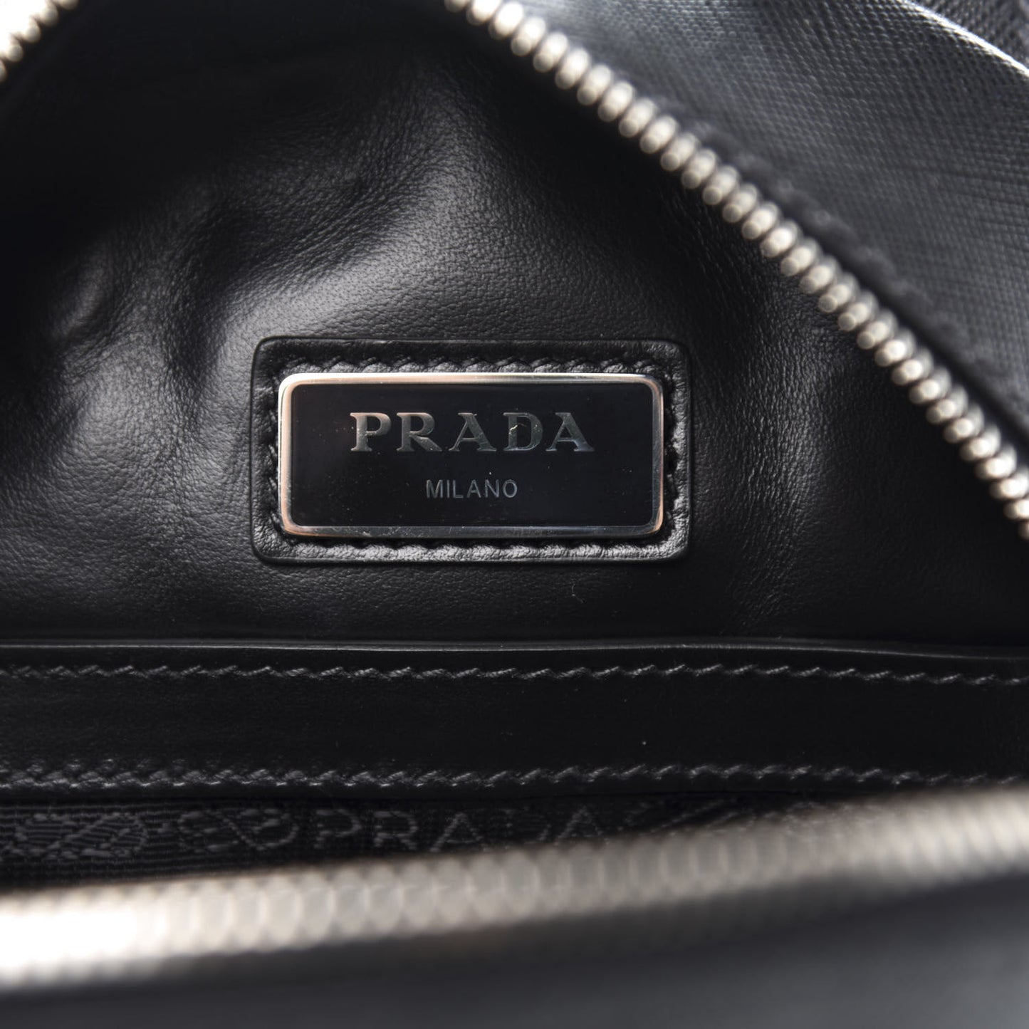 Saffiano Sling Backpack Black