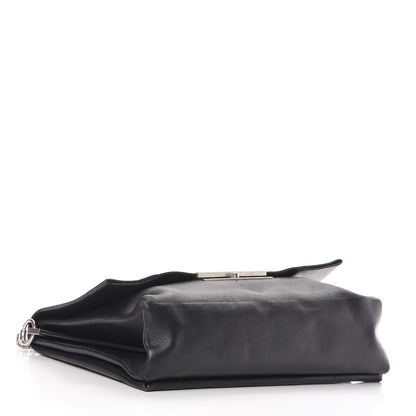 Celine Smooth Calfskin Blade Chain Flap Black 4 of 17