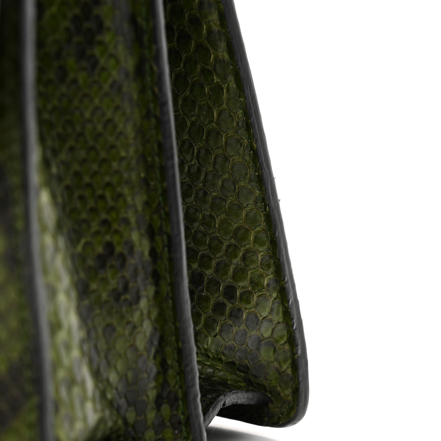 Snakeskin Medium Dionysus Shoulder Bag Green