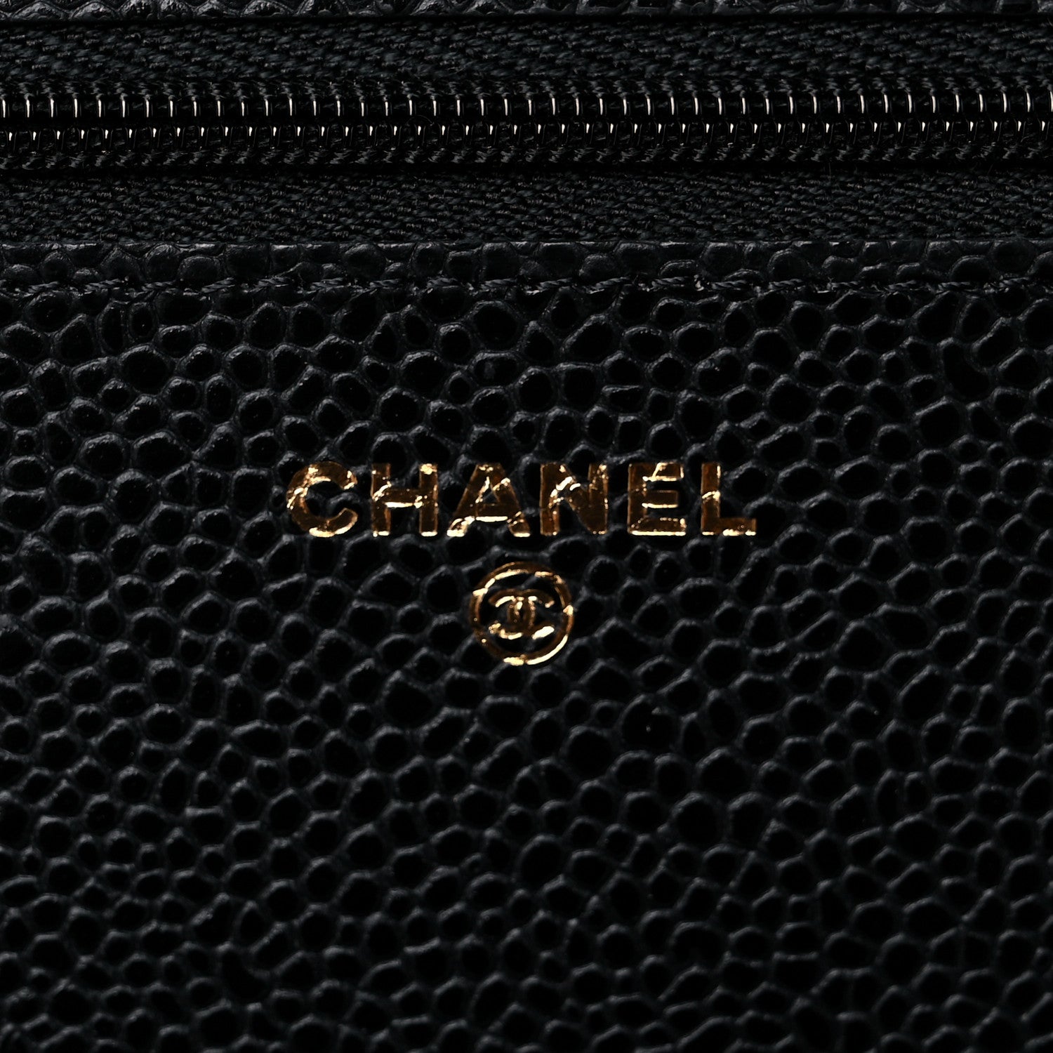 Chanel Caviar Quilted Wallet On Chain WOC Black 6 of 11