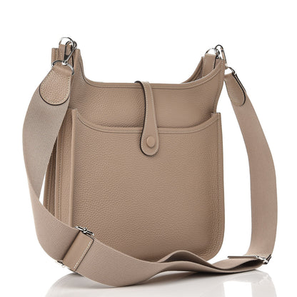 Hermes Taurillon Clemence Evelyne III PM Gris Tourterelle 3 of 9