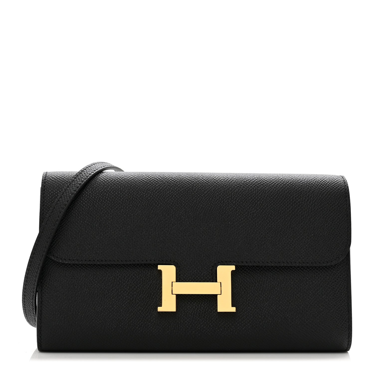 Hermes Epsom Constance Wallet To Go Black 1 of 10