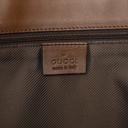 Gucci Monogram Large Bucket Tote Dark Brown 6 of 12
