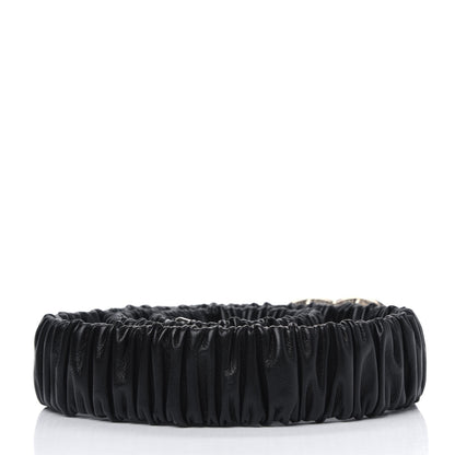 Chanel Lambskin Crystal CC Belt 90 36 Black 2 of 3