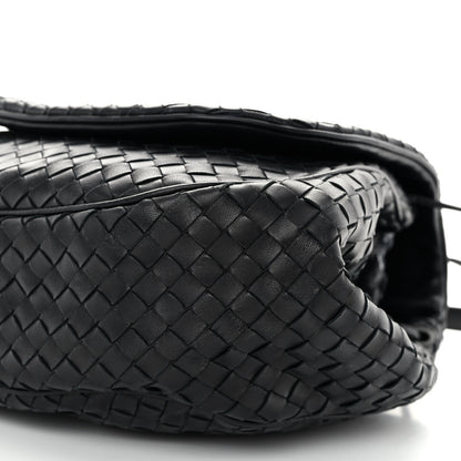 Bottega Veneta Nappa Intrecciato Messenger Bag Black 10 of 10