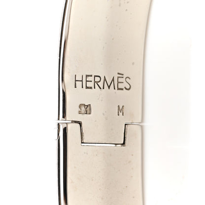 Hermes Enamel Narrow Clic Clac H Bracelet GM Black 4 of 4