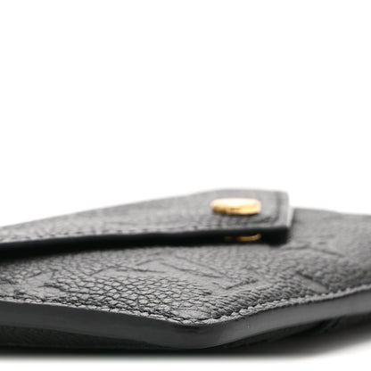 Louis Vuitton Empreinte Recto Verso Card Holder Black 8 of 9