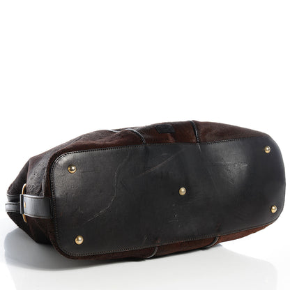 Saint Laurent Pony Hair Oversized Muse Tote 4 of 10