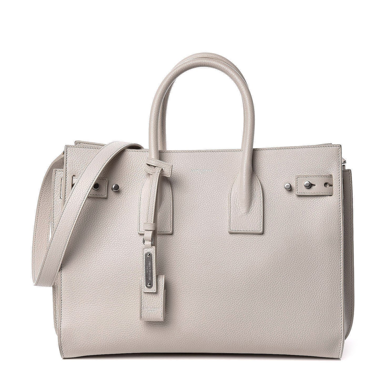 Grained Calfskin Small Supple Sac De Jour Souris