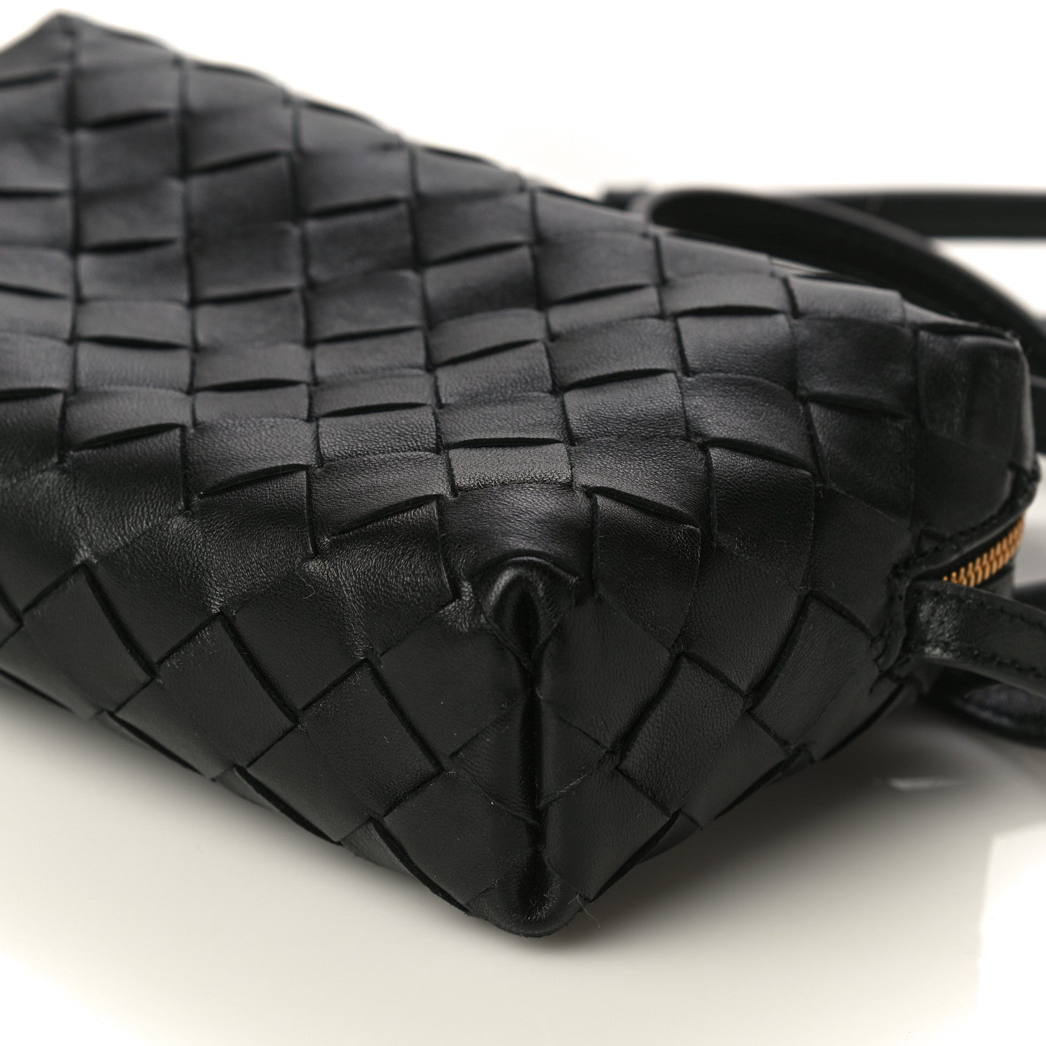 Bottega Veneta Nappa Intrecciato Mini Crossbody Black 8 of 12