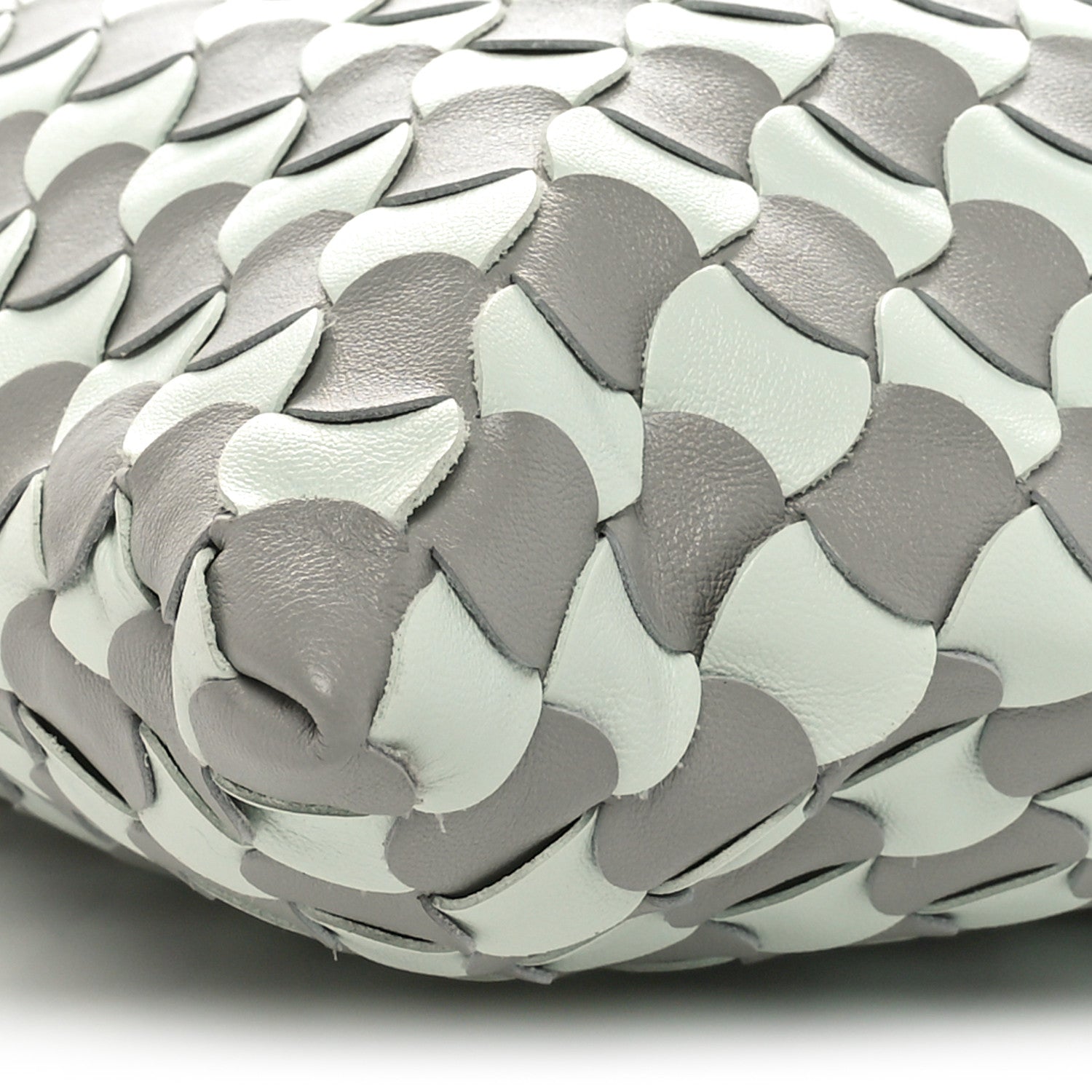 Bottega Veneta Calfskin Intrecciato Small Hop Agate Glacier 11 of 11