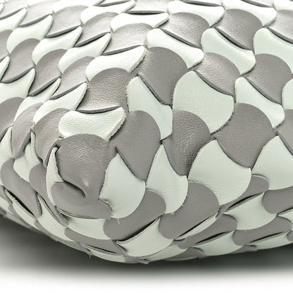 Bottega Veneta Calfskin Intrecciato Small Hop Agate Glacier 11 of 11