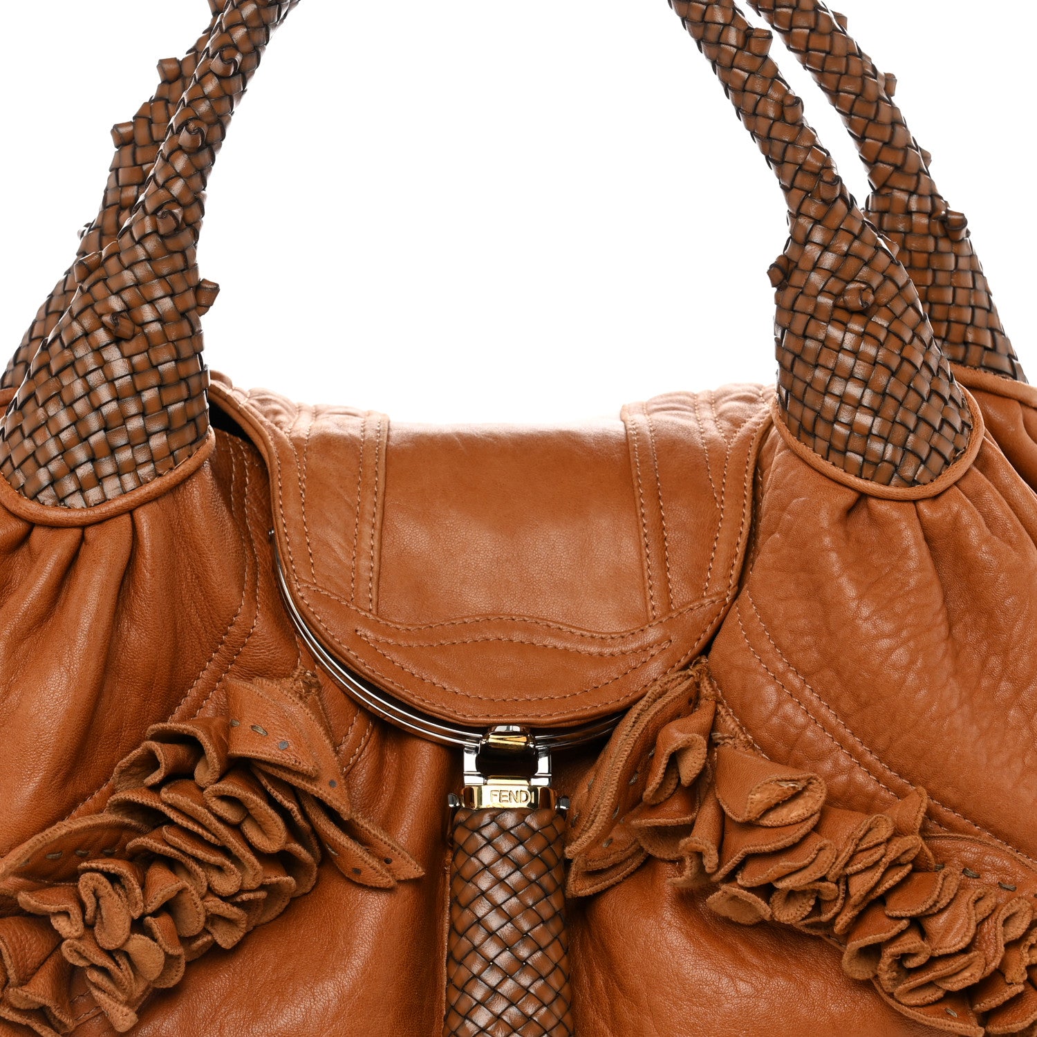 Fendi Nappa Nuvolata Wisteria Spy Honey 7 of 10
