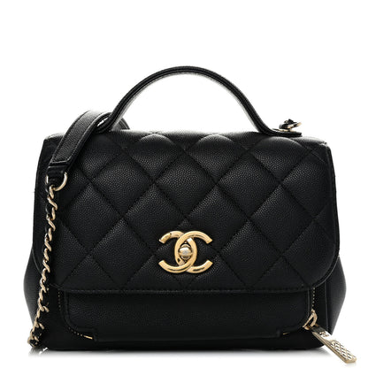 Chanel Caviar Quilted Small Business Affinity Flap Black 2 of 10