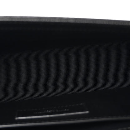 Saint Laurent Grain De Poudre Small Monogram Kate Satchel Black 5 of 10