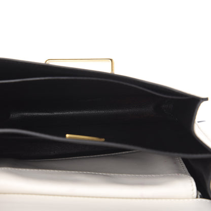 Prada City Calf Raffia Saffiano Cahier Bag Naturale White 5 of 14