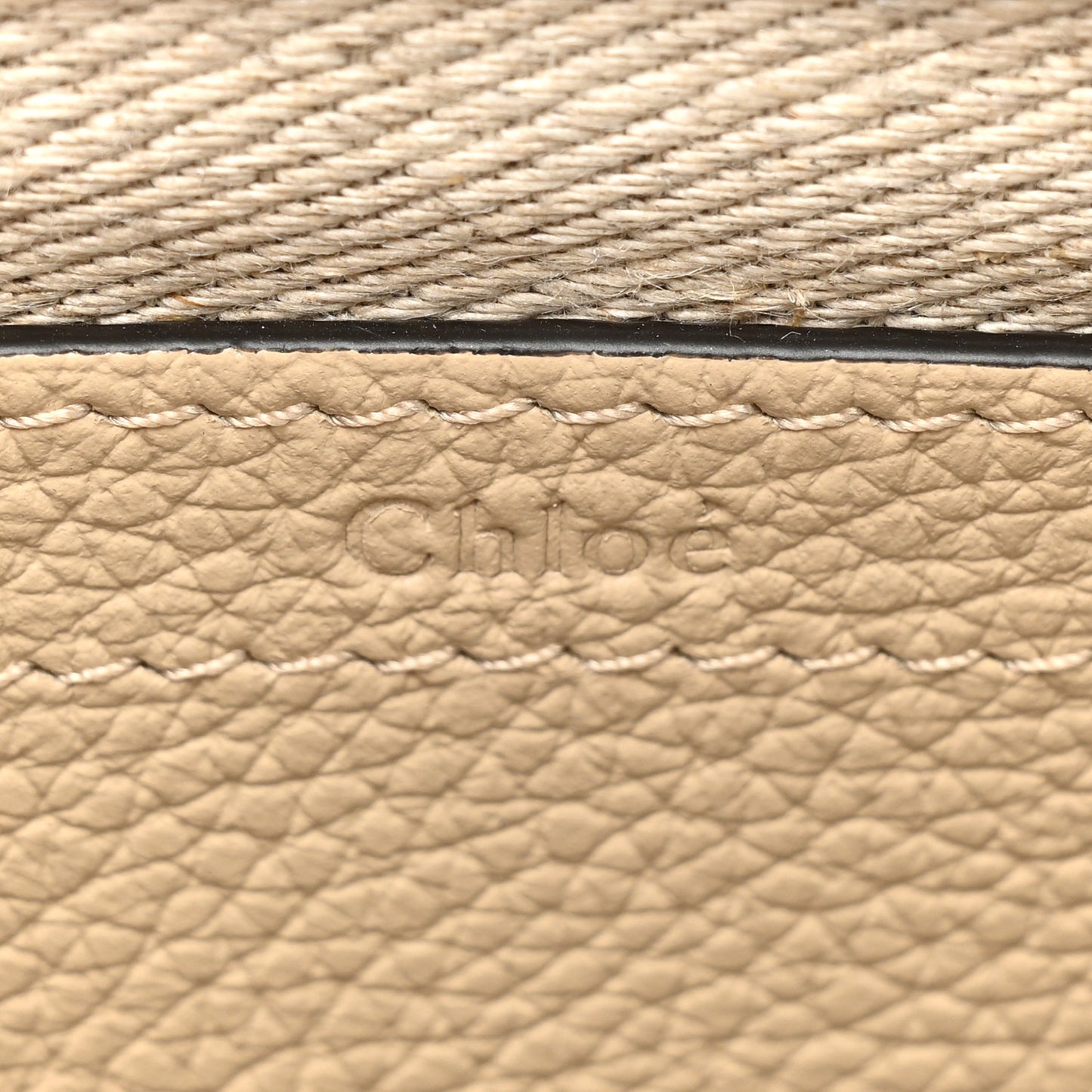 Grained Calfskin Small Marcie Saddle Bag Root Beige