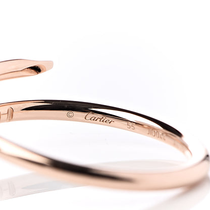 Cartier 18K Pink Gold Small Juste Un Clou Ring 55 7.25 4 of 6
